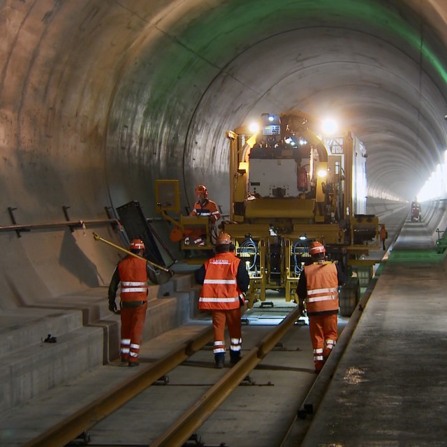 Gotthard Basistunnel (Gleisbau) - Heitkamp Construction Swiss GmbH